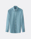 aqua-poplin-bengal-stripe-shirt-button-down-collar