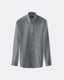 black-micro-crisscross-texture-shirt-button-down-collar