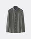 Poplin Micro Gingham Check Shirt - Medium Spread Collar