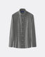 black-twill-micro-check-shirt-medium-spread-collar