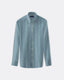 blue-green-poplin-check-shirt-button-down-collar