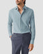 Poplin Check Shirt - Medium Spread Collar
