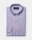 Poplin Check Shirt - Button Down Collar