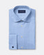 Square Texture Shirt - Italian Spread Collar