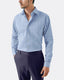Square Texture Shirt - Italian Spread Collar