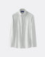 Twill Fine Line Stripe Shirt - Medium Spread Collar
