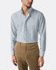 Twill Breton Stripe Shirt - Button Down Collar