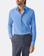 Fine Herringbone Shirt - Medium Spread Collar