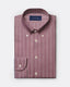 Poplin Medium Gingham Check Shirt - Button Down Collar