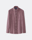 Poplin Medium Gingham Check Shirt - Medium Spread Collar