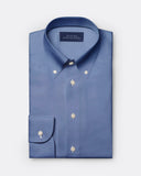 dark-blue-twill-shirt-button-down-collar