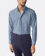 Micro Crisscross Texture Shirt - Button Down Collar