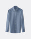Micro Crisscross Texture Shirt - Button Down Collar