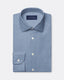 Micro Crisscross Texture Shirt - Medium Spread Collar