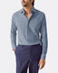 Poplin Gingham Check Shirt - Medium Spread Collar