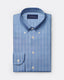 Poplin Micro Gingham Check Shirt - Button Down Collar