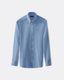 Poplin Micro Gingham Check Shirt - Button Down Collar