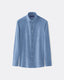 Poplin Micro Gingham Check Shirt - Medium Spread Collar