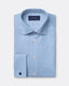 Poplin Pencil Stripe Shirt - Italian Spread Collar