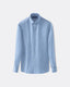 Poplin Pencil Stripe Shirt - Italian Spread Collar