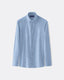 Poplin Pencil Stripe Shirt - Medium Spread Collar