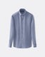 Twill Pencil Stripe Shirt - Italian Spread Collar