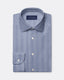 Twill Pencil Stripe Shirt - Medium Spread Collar