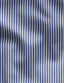 Twill Pencil Stripe Shirt - Medium Spread Collar