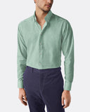 green-poplin-micro-check