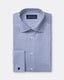Poplin Classic Stripe Shirt - Italian Spread Collar
