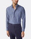 Poplin Medium Gingham Check Shirt - Button Down Collar
