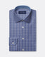Poplin Medium Gingham Check Shirt - Medium Spread Collar