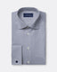 Poplin Pencil Stripe Shirt - Italian Spread Collar