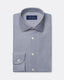 Poplin Pencil Stripe Shirt - Medium Spread Collar