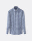 Twill Check Shirt - Italian Spread Collar
