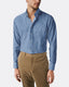 Poplin Medium Gingham Check Shirt - Button Down Collar