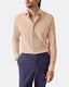 Micro Herringbone Shirt - Medium Spread Collar