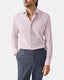 Fine Herringbone Shirt - Medium Spread Collar