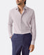 Micro Crisscross Texture Shirt - Medium Spread Collar