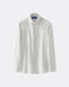 Twill Fine Line Stripe Shirt - Medium Spread Collar