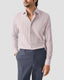 Twill Stripe Shirt - Medium Spread Collar