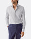 Twill  Breton Stripe Shirt - Medium Spread  Collar