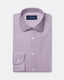 Poplin Micro Gingham Check Shirt - Medium Spread Collar