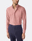 red-micro-herringbone-shirt-button-down-collar