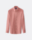 red-micro-herringbone-shirt-button-down-collar