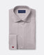 Poplin Fine Stripe Shirt - Italian Spread Collar