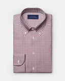 red-poplin-micro-check-shirt-button-down-collar