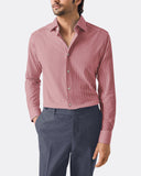 red-poplin-ticking-stripe