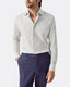 Twill Fine Line Stripe Shirt - Medium Spread Collar