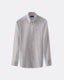 Twill Breton Stripe Shirt - Button Down Collar